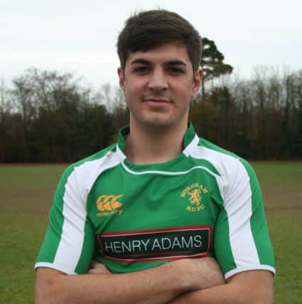 Jamie Gibbs Horsham rugby