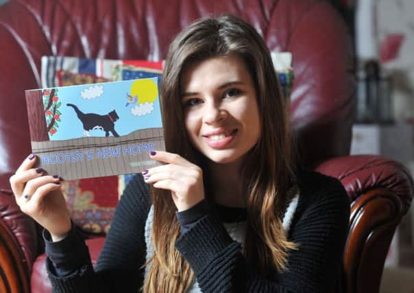 Student author and illustrator, Vicky Phillips