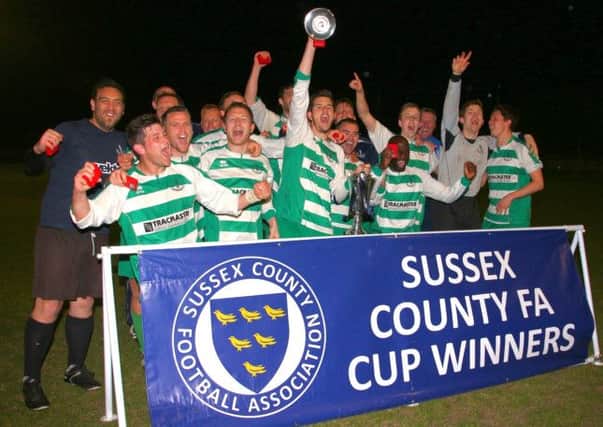 Hurstpierpoint celebrate. Picture by Terry Buckman
