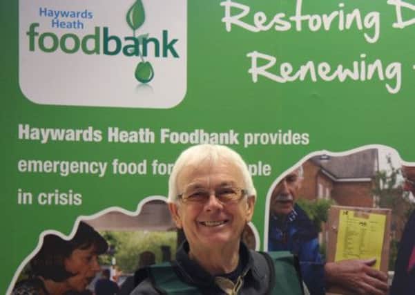 Barry Prior of Haywards Heath Foodbank