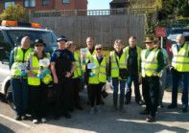 Members of Mid Sussex District council, Burgess Hill Town Council, park rangers, Neighbourhood Panel and a PCSO took part in the dog poo hunt and litter pick