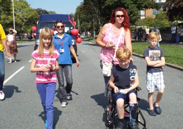Adur Special Needs Project in last years Worthing Rotary Carnival procession