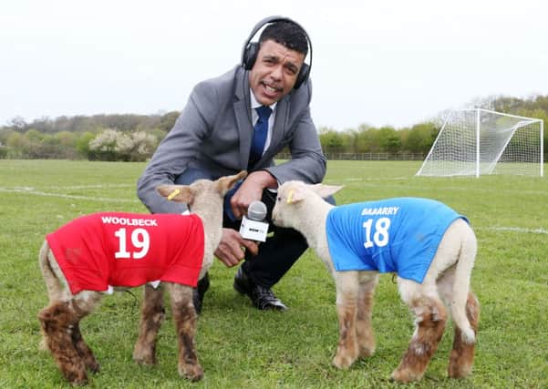Sky Sports pundit Chris  Kamara was on hand to provide expert commentary and analysis
