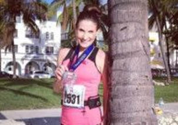 Tracey Wheeler has completed marathons in  LA, Orlando, Miami, Surrey, Washington and Cape Town