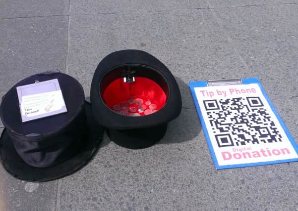 New way to donate to buskers