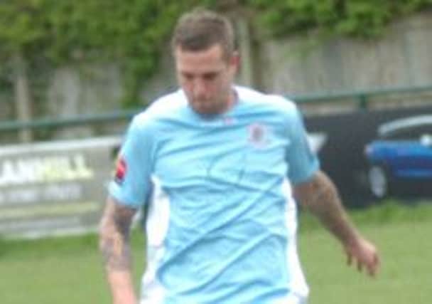 Kenny Pogue scored Hastings United's winner against Crawley Down Gatwick