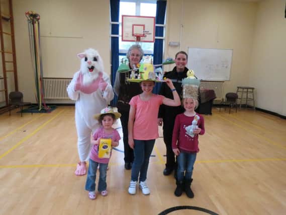 Easter hats competition at Ferring Primary School