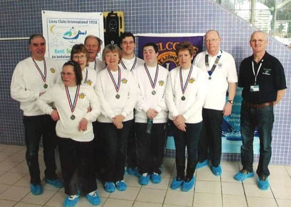 Members of the Sunbeam Swimming Club fior disabled people - picture submitted