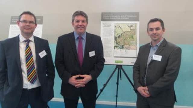 Consortium representatives for the West Durrington homes development SUS-140429-124655001