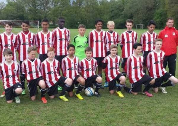 Ifield Youth U13s Mid Sussex Youth League Division 2 winners SUS-140428-160414002