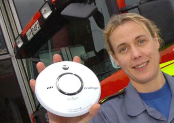 Having a smoke alarm is the first defence against a fire