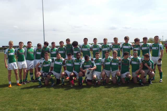 Horsham Rugby Club Colts enjoyed a hugely successful tour to Horshams twin town of Saint Maixent LEcole in Western France SUS-140205-124759001