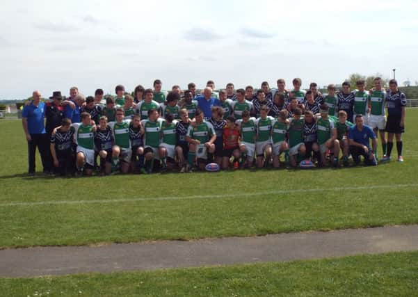 Horsham Rugby Club Colts enjoyed a hugely successful tour to Horshams twin town of Saint Maixent LEcole in Western France SUS-140205-124835001