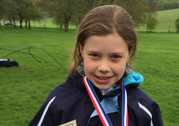 Maddy Giller, aged 10, was successful for Farlington at the National Mountain Bike Championships SUS-140205-160131001