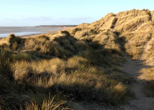 The dunes at West Beach, Littlehampton, which was blighted by nudists on Monday (May 5)