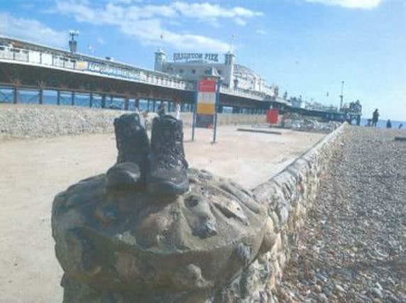 Boots at Brighton's Palace Pier