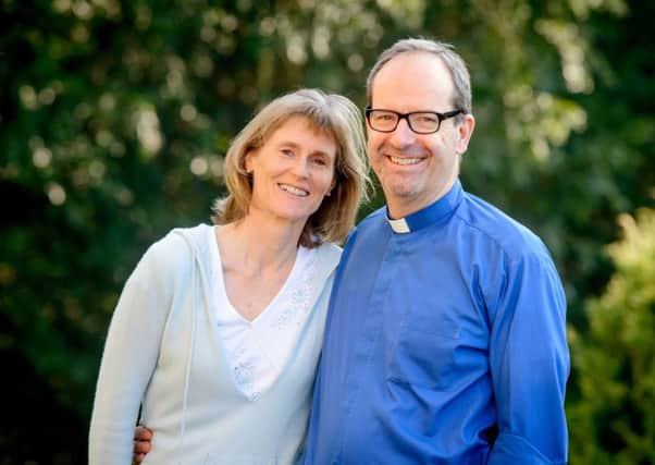 Rev Richard Jackson, who is to be appointed the Bishop of Lewes with his wife Deborah  - 
picture by Jim Holden from the Diocese of Chichester.