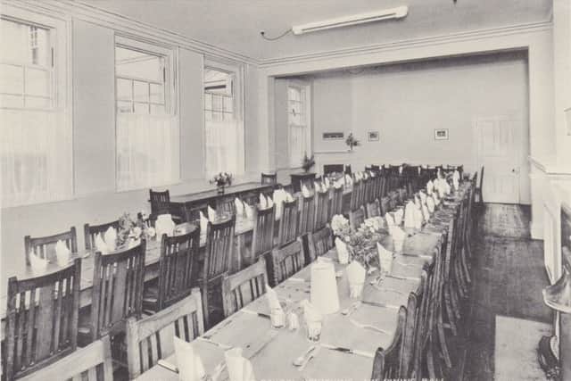 The dining hall