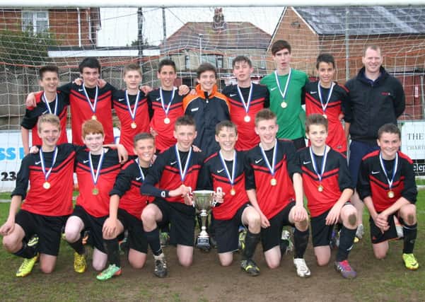 U14's County Cup Winning Team - The Forest School SUS-140905-144221001