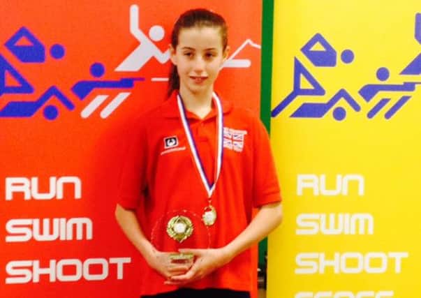 Cranleigh School pupil Martin Scott, 12, won the U13 British Modern Triathlon Championships 2014