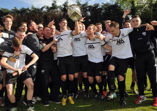 The celebrations were short lived for champions East Preston who have been denied promotion