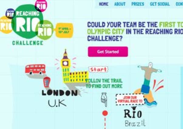 Reaching Rio challenge website http://reachingrio.org/