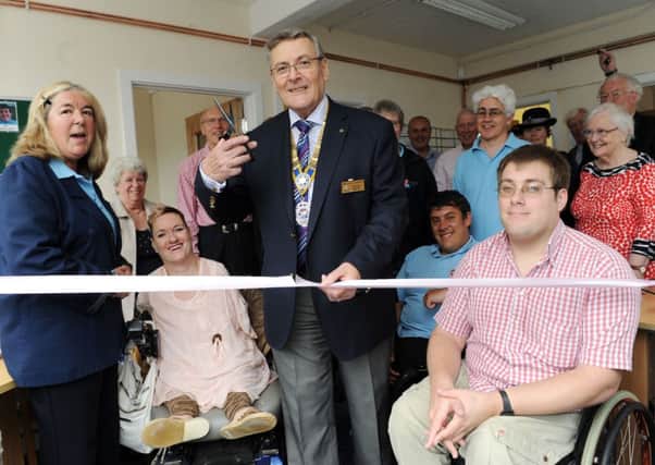 The opening of Enable Mes new base in Bayford Road, Littlehampton, last year. The charity is now appealing for more volunteers to swell its ranks        L24213H13