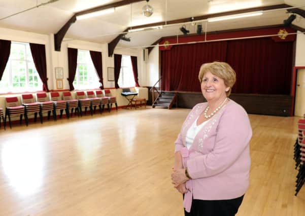 WH 230514 Judith Davies, chairman of the Findon Village Hall committee, has overseen the modernisation of Findon Village Hall