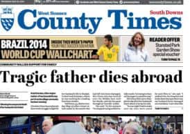 County Times front page South Downs May 29