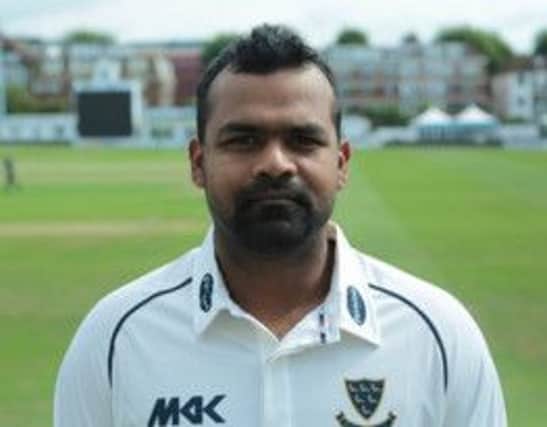 Ashar Zaidi made a big impact on his debut for Bexhill in the draw away to Eastbourne