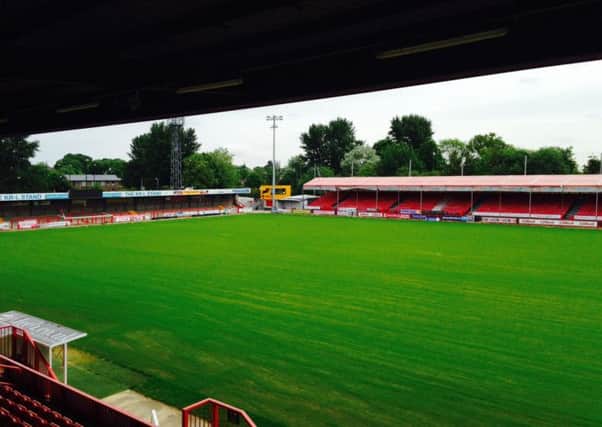 Crawley's first home game is against Swindon on Saturday August 16