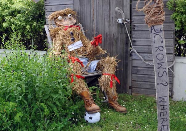 A scarecrow in East Preston
