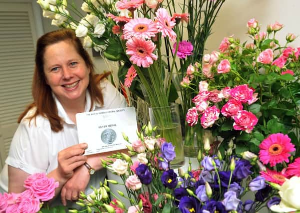 W22915H14   Lucinda Knapman was awarded a silver medal at the RHS Chelsea Flower Show