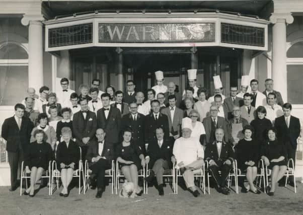 Warnes Hotel staff in the 1960s