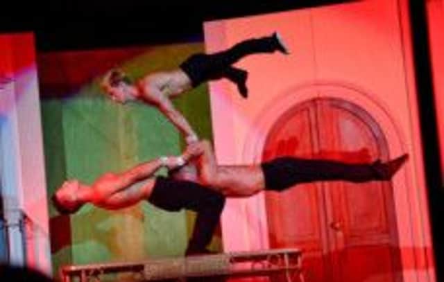 Gymnasts from the Billy Smart Circus coming to Lancing
