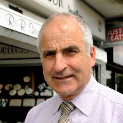 Russell Stevenson, owner of R & R Stevenson Jewellers on South Road. Pic Steve Robards