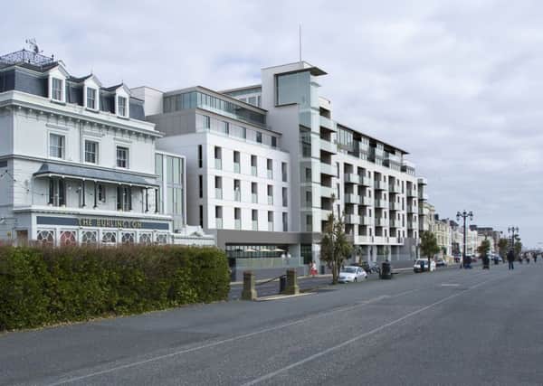 An artists impression of the Beach Residences development which could become a Premier Inn hotel