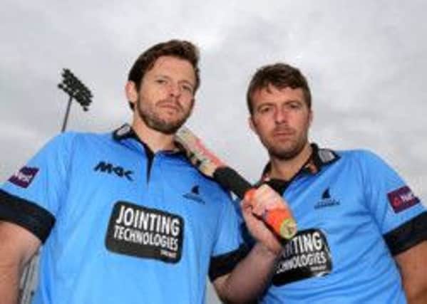 Chris Nash (right) will captain the side with Ed Joyce (left) still injured