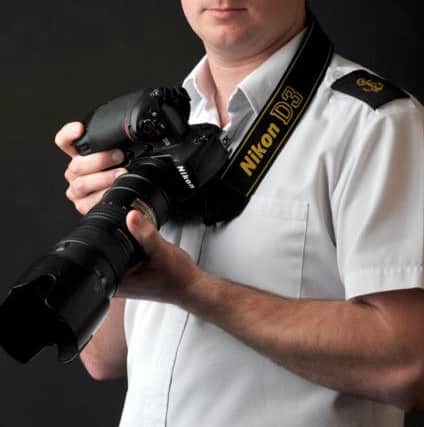 Paul Halliwell from Partridge Green, who won the Royal Navys annual Peregrine Trophy photographic competition 2014 - submitted