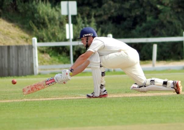 Harry Finch scored 168 not out for Hastings Priory in their draw at home to Three Bridges