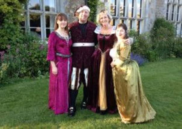 Corrie van Wisse, Christian Noakes, Jo Carroll and Chrissie Tatnall at the 1614 Dance