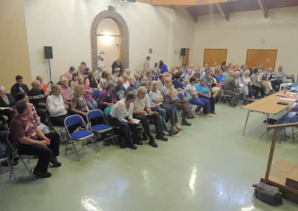North Horsham Parish Council hosted meeting on proposed development north of the A264 (JJP/Johnston Press).