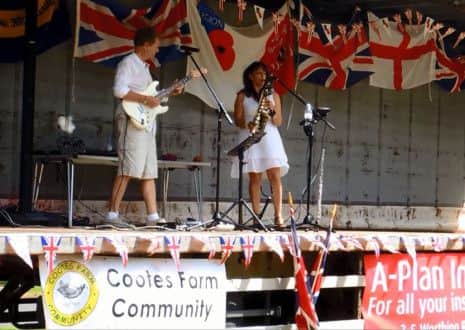 Musical entertainment at Cootes Farm Community summer fair.