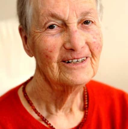 Dorothy Lazenby was awarded a BEM for voluntary service to blind and partially sighted people