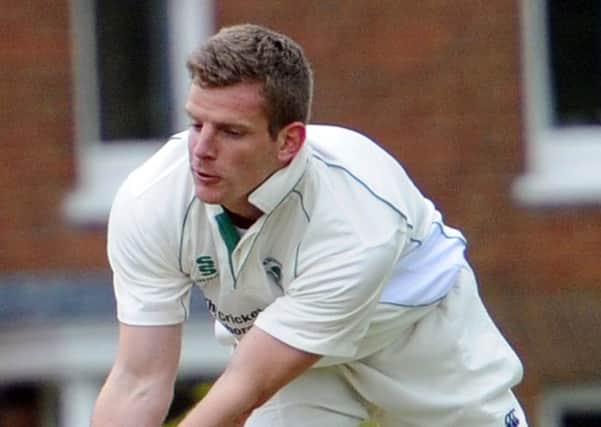 Byron Napper impressed on what could be his final Wisborough Green appearance of the season