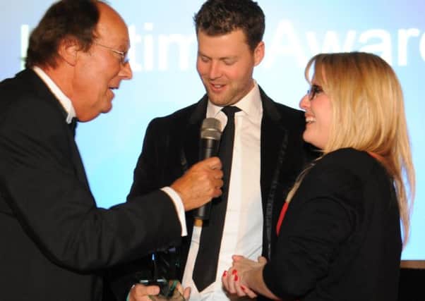The Business Matters Annual Awards 2012. Fred Dinenage