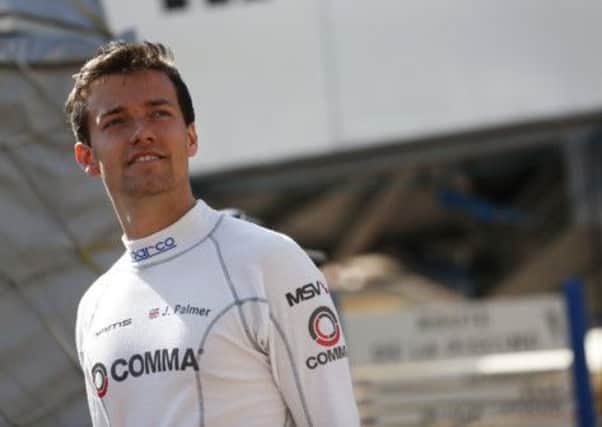 Jolyon Palmer is in confident mood as the racing resumes. Below after his Monaco win