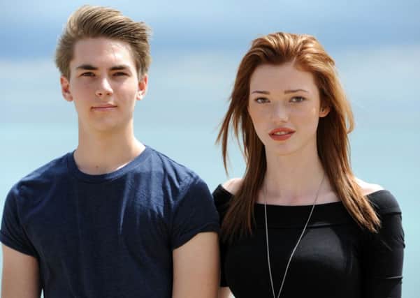 WH 180614  Daisy Boote and Rob Loydell were named the winners of the Next Hot Model competition