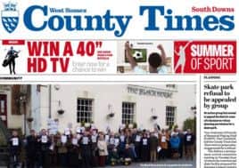 County Times South Downs front page.