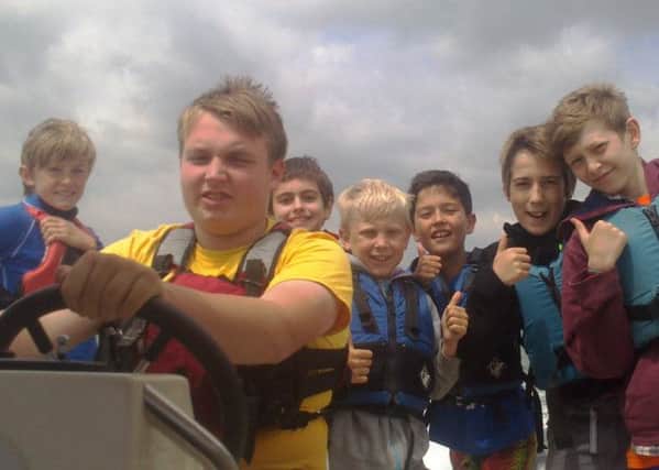 West Sussex Scouts' Water Day, hosted by Shoreham Sailing Club